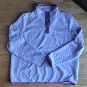 Vineyard vines womens quilted pullover